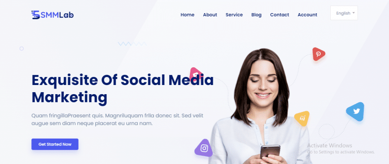 SMMLab - Social Media Marketing SMM Platform